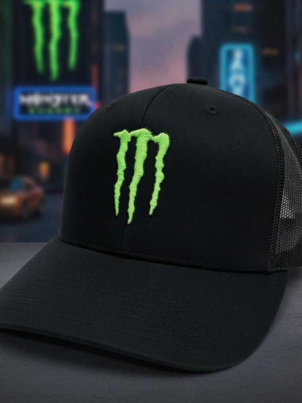 Retro Motocross Racing Trucker Hat Vintage Claw Stitched Richardson 112 Snapback
